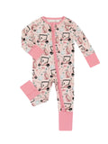 "Girly" patterned sleepers