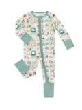 Gender neutral patterned sleepers