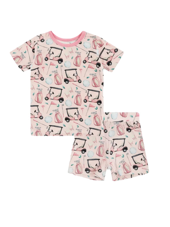 2 piece bamboo pajama short sets