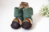 Nooks wool booties: Good Vibes