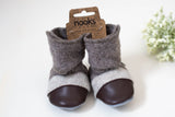 Nooks wool booties: Coco