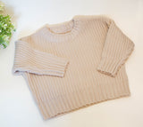 Gender neutral knit sweater