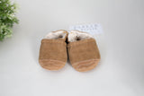 Parker & Posie corduroy soft soled baby shoes