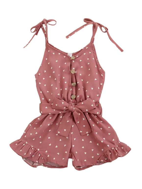 Toddler heart romper