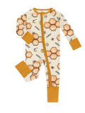 Gender neutral patterned sleepers